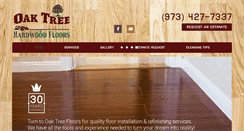 Desktop Screenshot of oaktreefloors.com